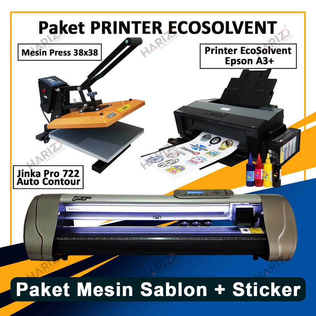 Printer cutting deals sticker