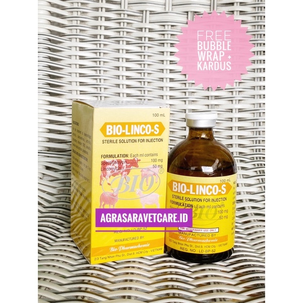 Jual BIO LINCO S 100ml - ampuh seperti interspectin spectoline ls ...