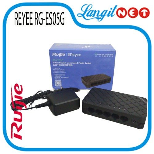 Jual RUIJIE REYEE RG-ES05G 5Port GIGABIT PLASTIC CASE | Shopee Indonesia