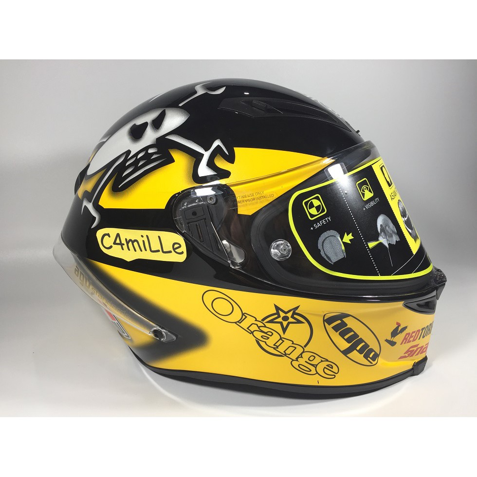 agv pista gp carbon gun red AGV Pista GP RR Performante Carbon/Red