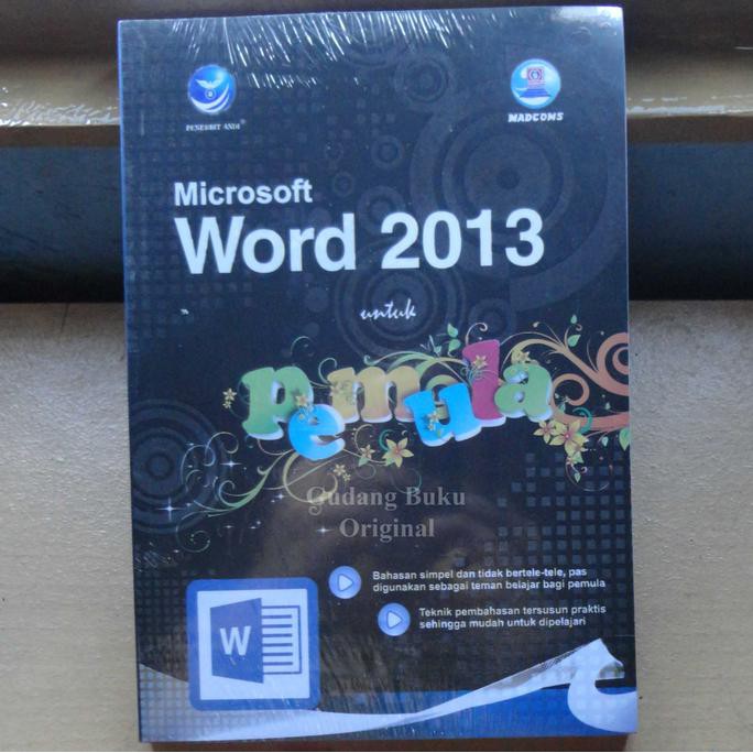 Jual Buku Microsoft Word 2013 Untuk Pemula | Shopee Indonesia