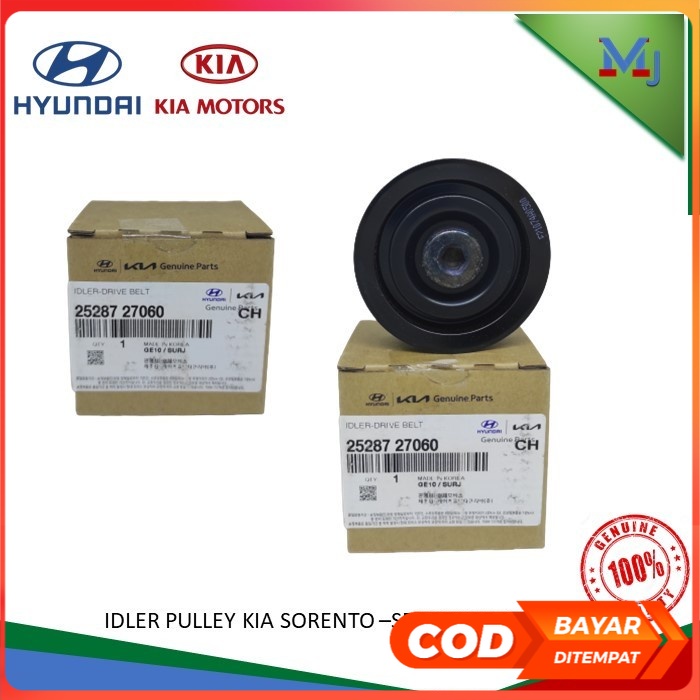 Jual Idler Pulley Drive Belt Kia Sorento Sportage Diesel 2.02.2