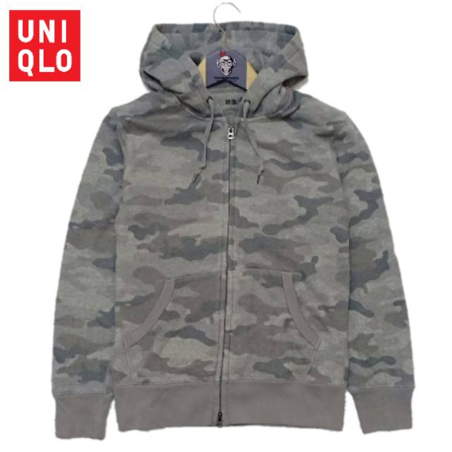 Uniqlo 2024 camo hoodie