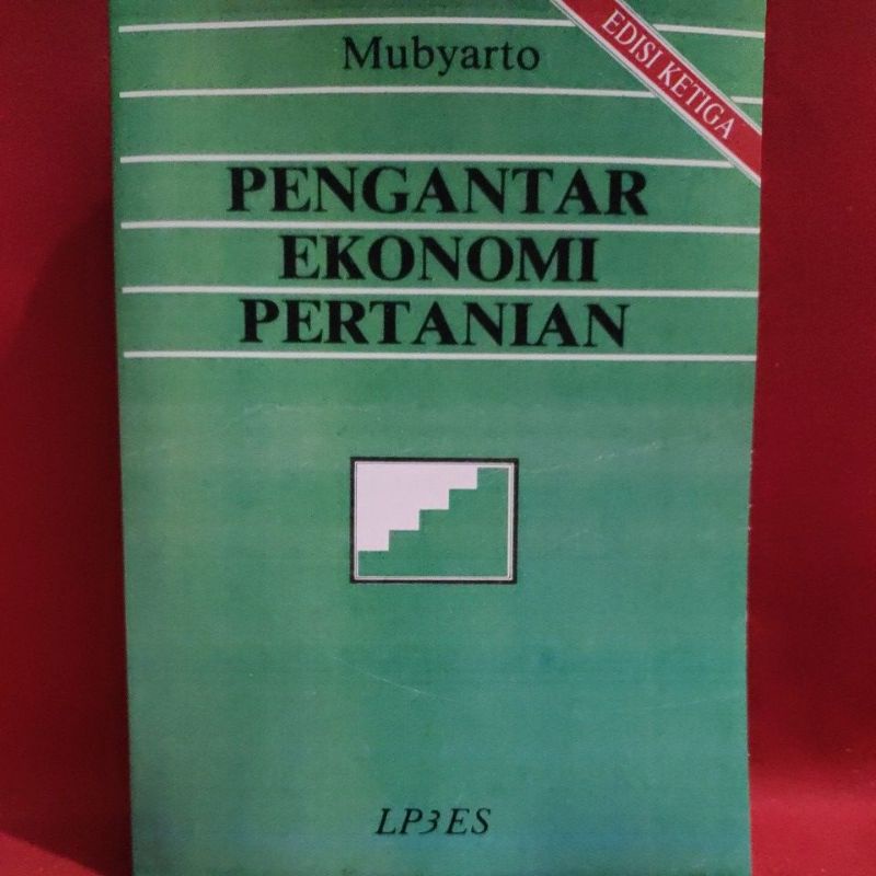 Jual Pengantar Ekonomi Pertanian Edisi 3 By Mubyarto | Shopee Indonesia