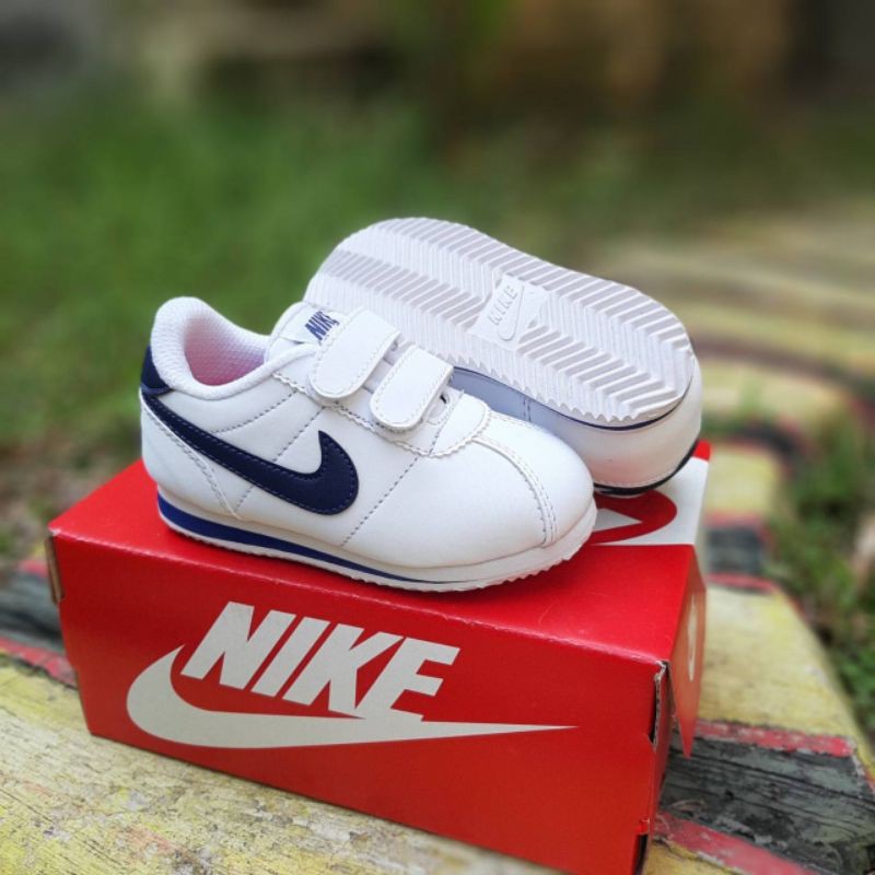 Jual SEPATU ANAK NIKE CORTEZ PUTIH PREMIUM HIGH QUALITY SEPATU SNEAKERS ANAK Shopee Indonesia