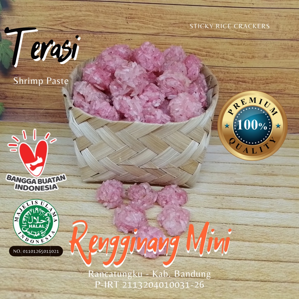 Jual Rangginang Mini Mentah Terasi 1 kg | Shopee Indonesia