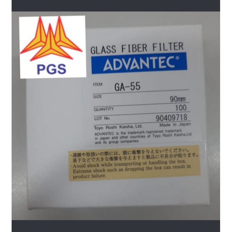 Jual Advantec Glass Fiber Filter GA55 90 mm Shopee Indonesia