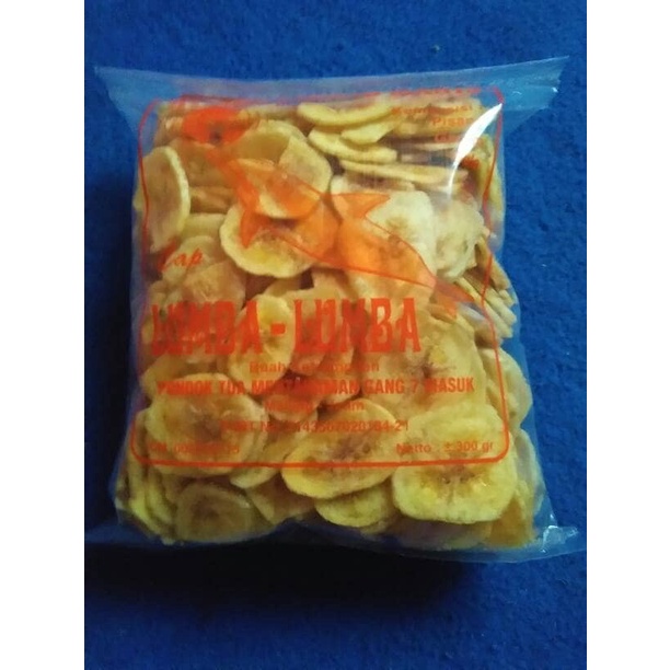 Jual Jual Keripik Pisang Kepok Lumba Lumba 300 G Shopee Indonesia