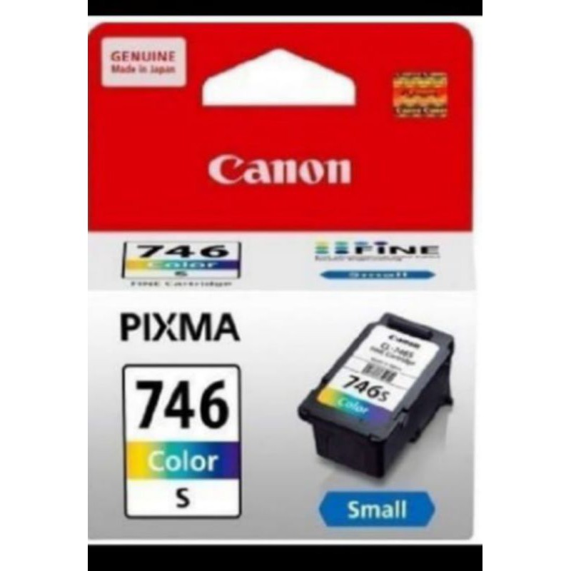 Jual TINTA CARTRIDGE CANON 746s COLOR ORIGINAL FOR PRINTER MG2570S ...