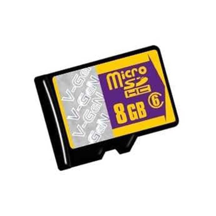 Jual Memory Card Vgen 8GB Class 6 / mmc V-Gen 8GB Original 100% Micro ...