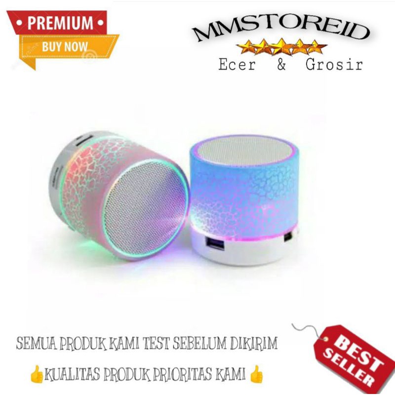 Jual MM - SPEAKER BLUETOOTH MINI S10 RETAK LED Wireless Speaker With TF ...