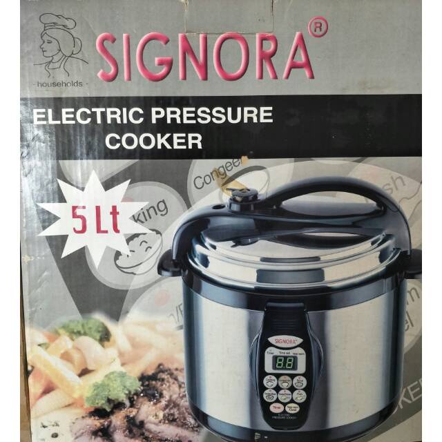 Signora electric pressure cooker new arrivals