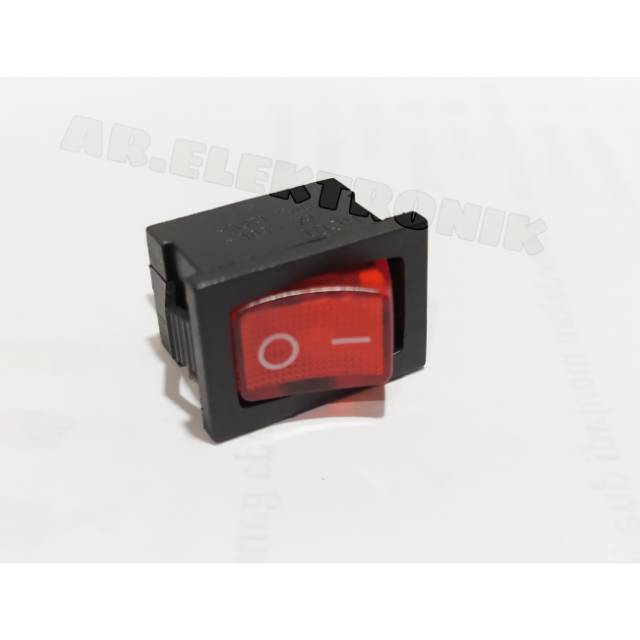 Jual Saklar switch On Off menyala merah | Shopee Indonesia