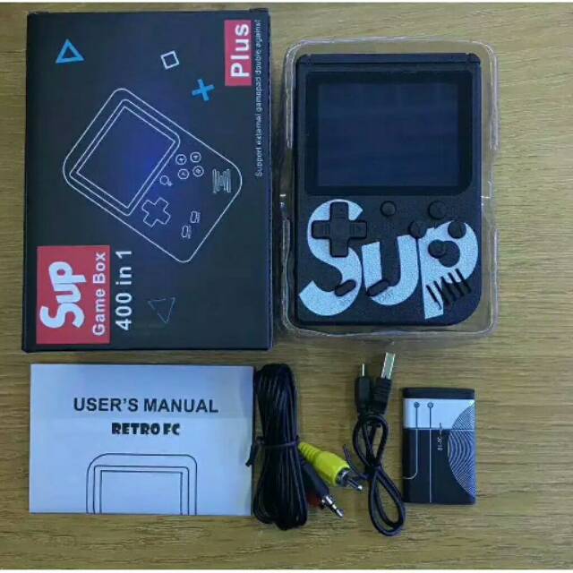 Jual GAMEBOY SUP 400 IN 1 CONSOLE RETRO PORTABLE | Shopee Indonesia