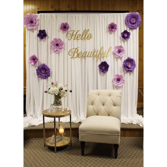 Jual Backdrop Background rempel/gelombang Tinggi 500cm Lebar 50cm ...