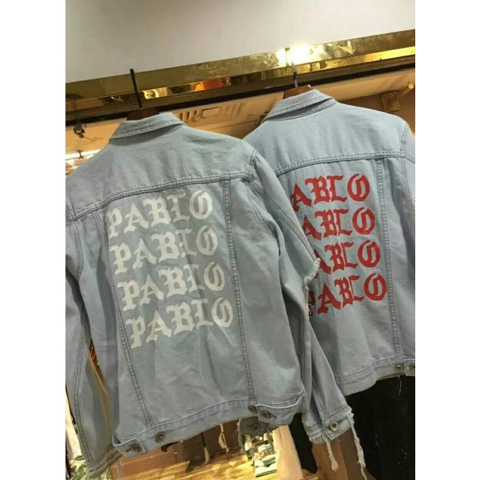 I feel like pablo best sale denim jacket