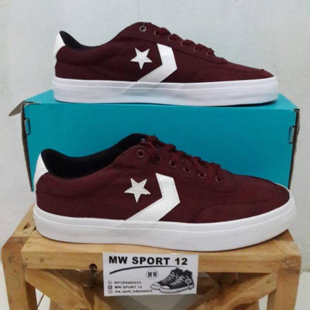 Converse cheap courtlandt maroon