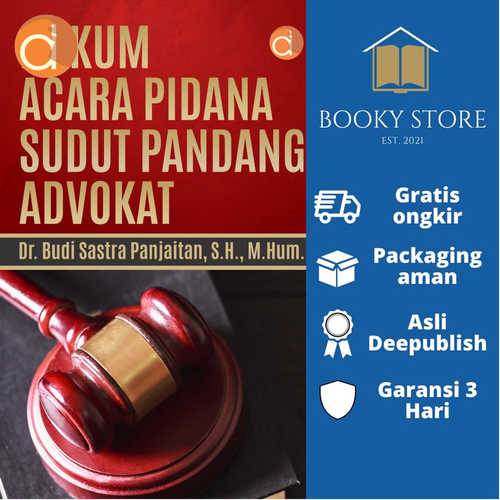 Jual Buku Hukum Acara Pidana Sudut Pandang Advokat | Shopee Indonesia