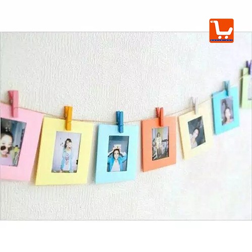 Jual Jepitan Foto Polaroid Wooden Clip Jepit Kayu Aksesori Dinding ...