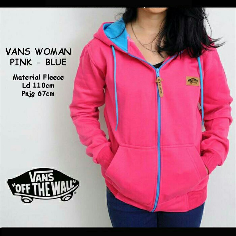 Jual JAKET V 4NS WOMAN PINK TURKIS MURAH Shopee Indonesia
