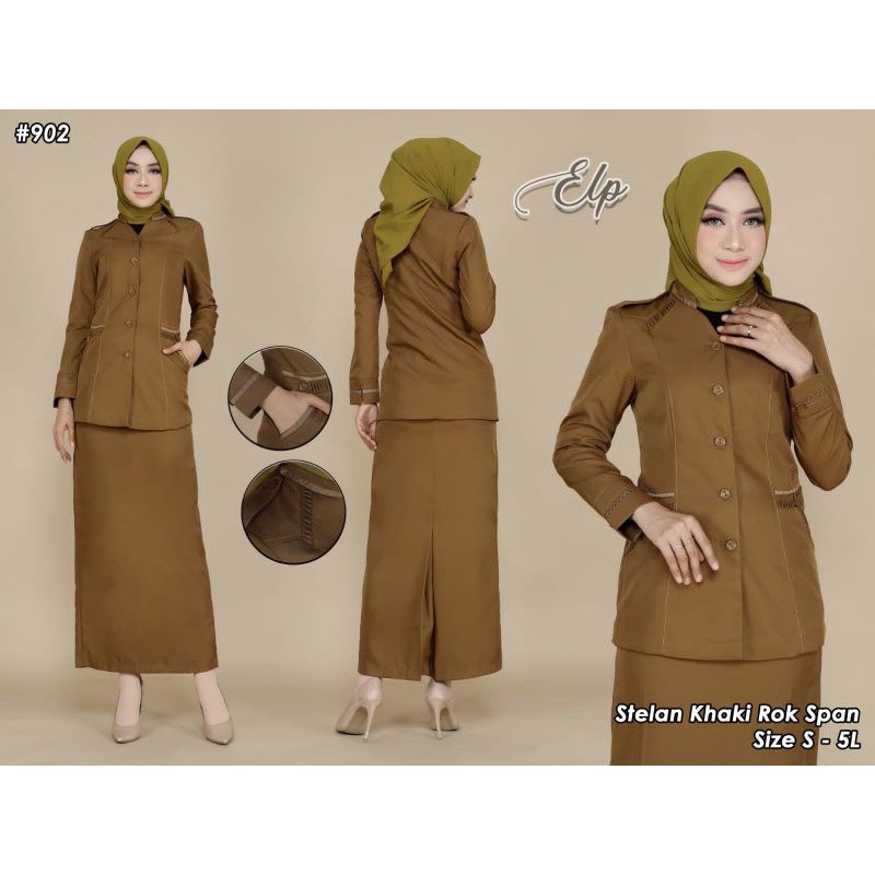 Jual seragam rebonia / seragam guru / baju guru wanita /baju pemda ...