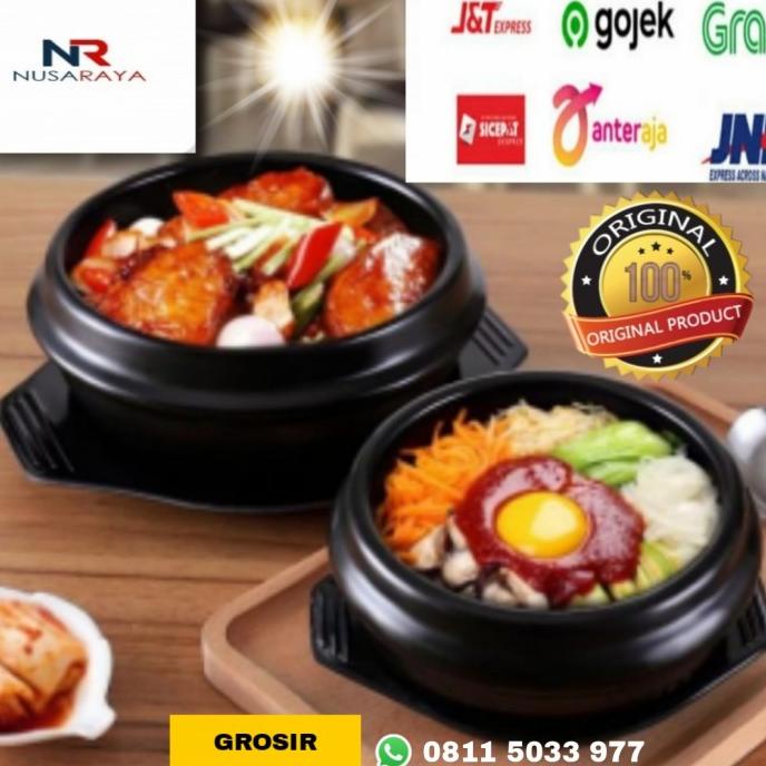 Jual Korean Dolsot Ddukbaegi Hot Pot Claypot Bibimbap Hot Pot Bowl M 16