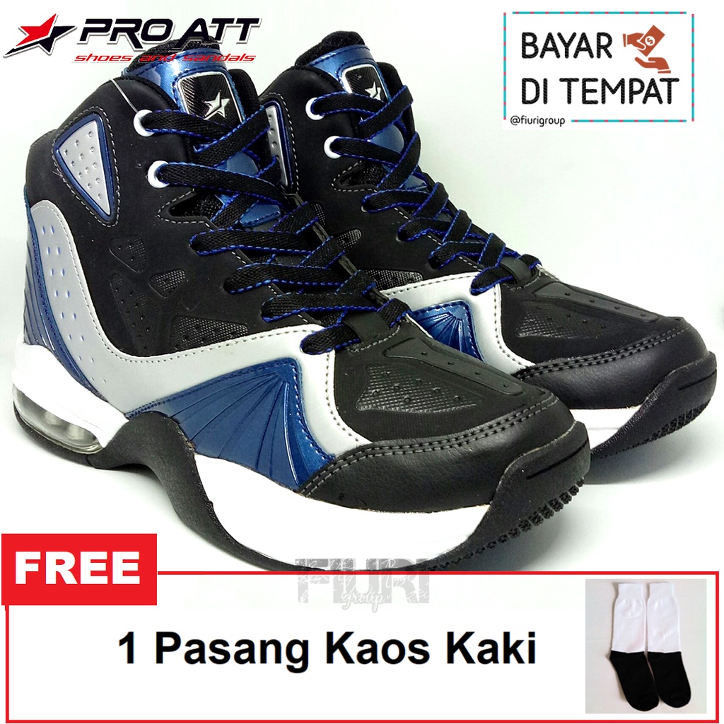 Jual Fiuri Pro Att Original Jordan Biru Sepatu Basket Pria Sepatu Basket Wanita Sepatu