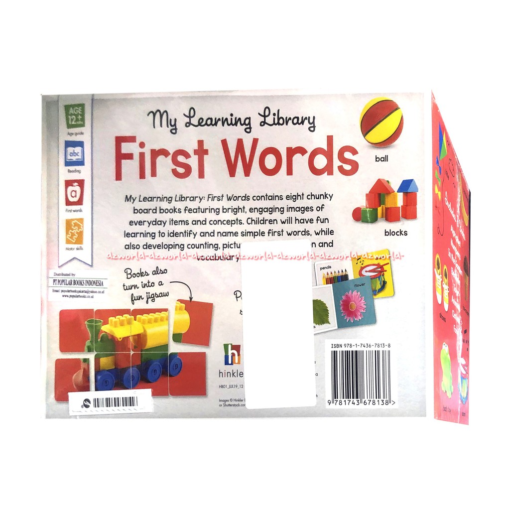 Jual My Learning Library First Words Buku Pertama Untuk Bayi | Shopee ...