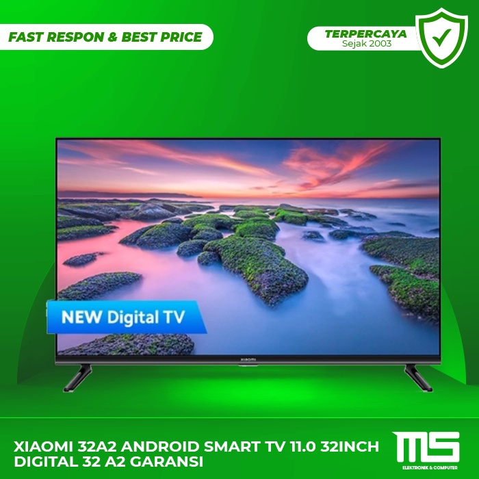 Jual LED TV Xiaomi TV A2 32 MI TV 32 Inch HD AndroidTV - Digital TV