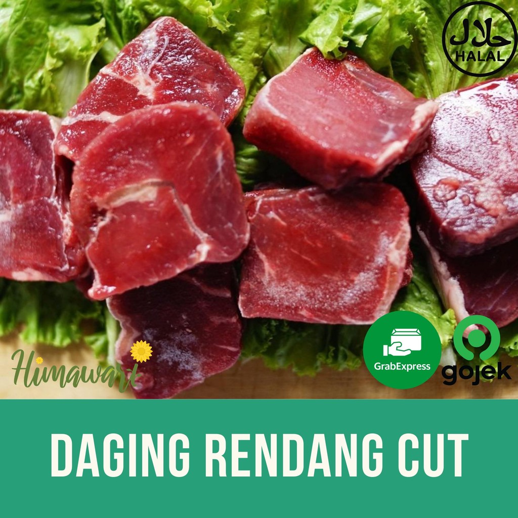 Jual DAGING RENDANG REGULER CUT IMPOR SIAP MASAK - 500 gram | Shopee ...