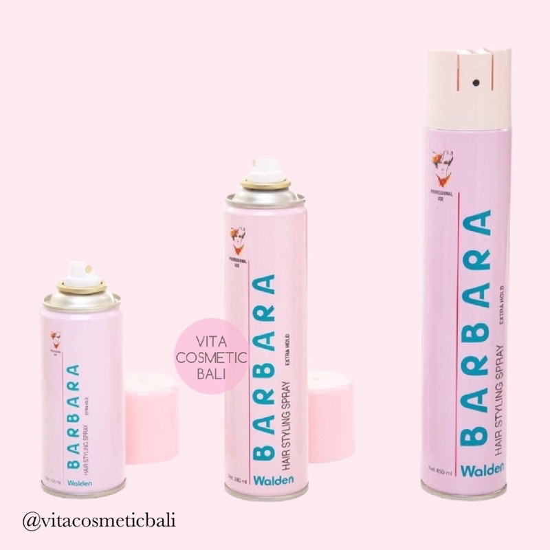 Jual BARBARA HAIR SPRAY FASHION STYLING penguat rambut | Shopee Indonesia