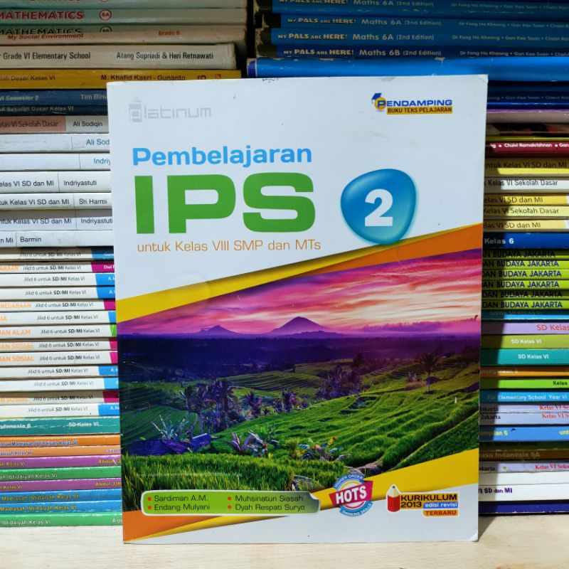 Jual Buku Pembelajaran IPS Untuk SMP Kelas 2 K13 Revisi HOTS Platinum ...