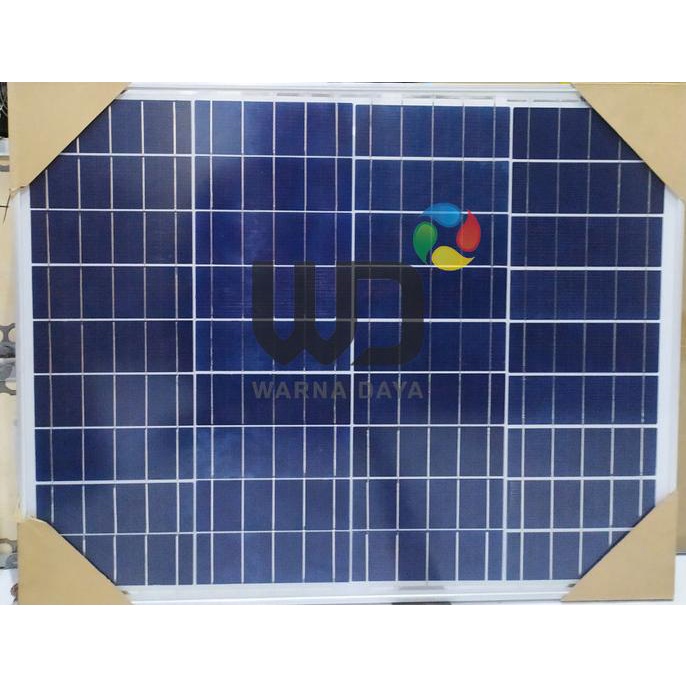 Jual PANEL SURYA SOLAR PANEL SOLAR CELL MERK SUN ASIA 50WP POLY ...