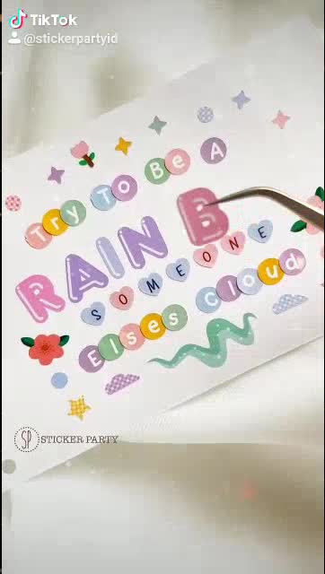 Jual [Sticker Party] Sticker Alphabet Huruf Abjad Angka Minggu Bulanan ...