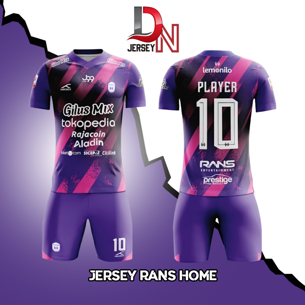 Jual JERSEY RANS CILEGON FC 1 STEL MUSIM 2021 2022 HOME AWAY (FREE ...