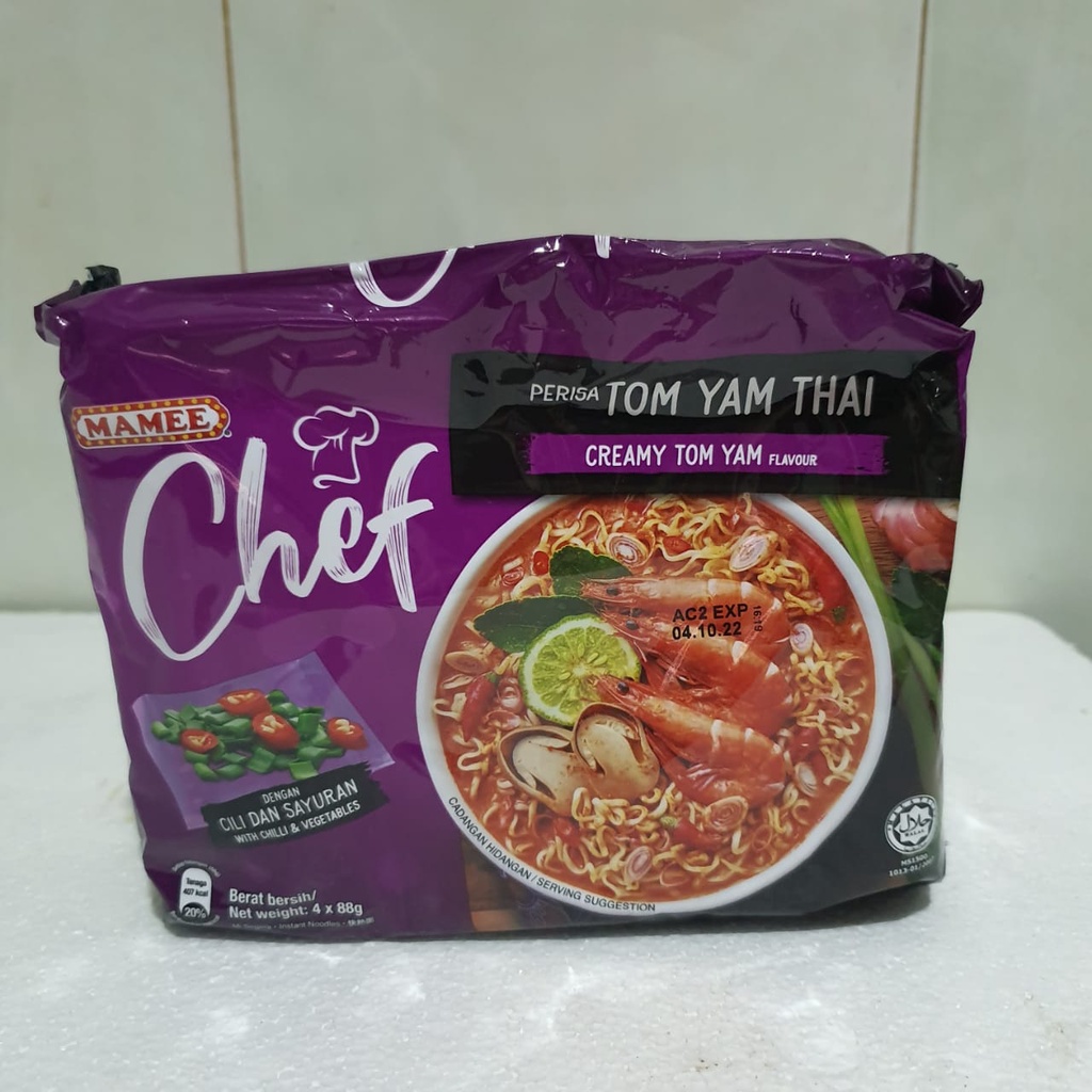 Jual Mamee Mie Chef Rasa Lontong Tom Yam Thai Laksa Kari Shopee Indonesia