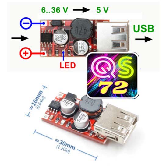Jual DC Step Down XL2001 - Modul USB 5V 3A Charger | Shopee Indonesia