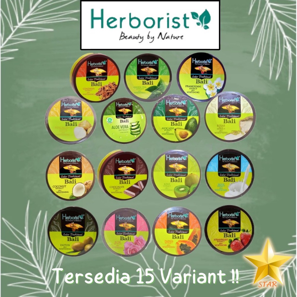 Jual AS Herborist Lulur Tradisional Brightening Body Scrub Bali 100 gr ...