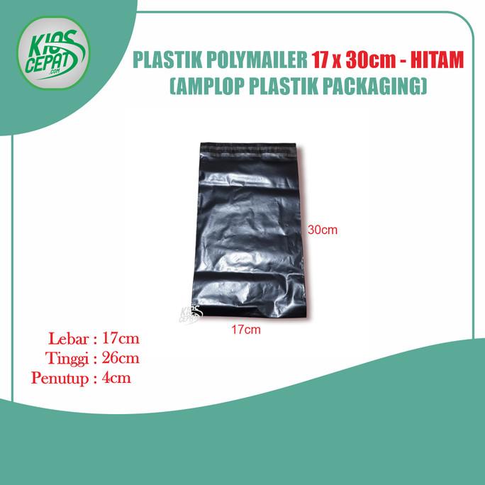 Jual Plastik Polymailer X Cm Hitam Amplop Plastik Packaging Shopee Indonesia