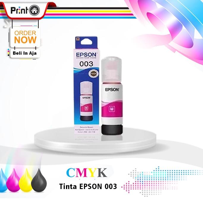 Jual Kejutan Istimewa Tinta Epson 003 Cyan Series L3110 L3150 L3100 L1110 L3101 L5190 Shopee 4969