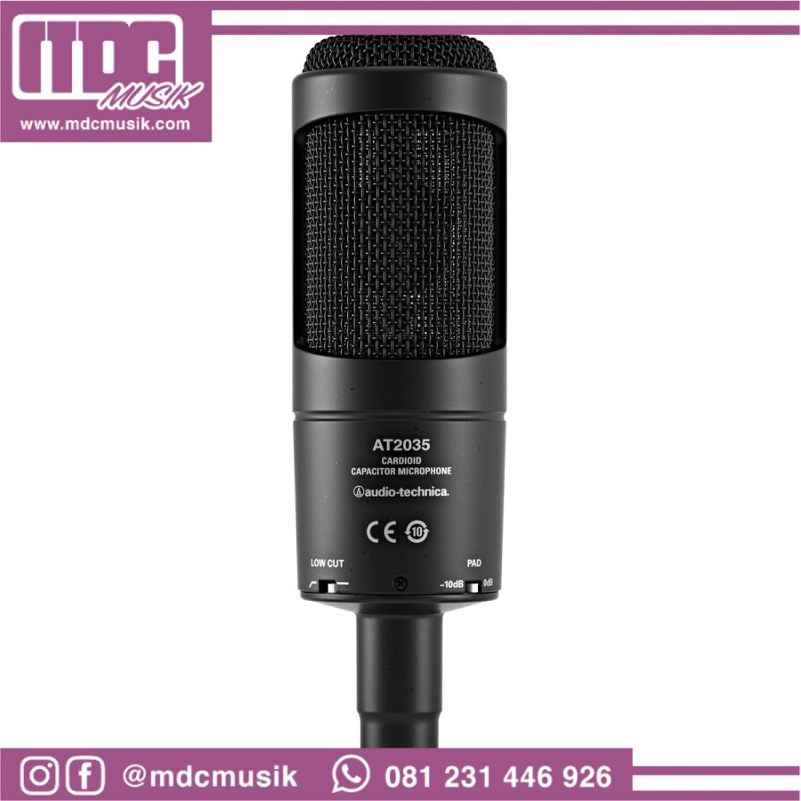 Jual Audio Technica AT 2035 - Microphone Condenser AT-2035 AT2035- MDC ...