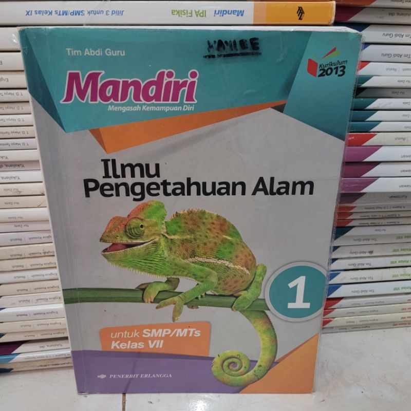 Jual BUKU BEKAS ERLANGGA - MANDIRI ILMU PENGETAHUAN ALAM KELAS 1/2/3 ...