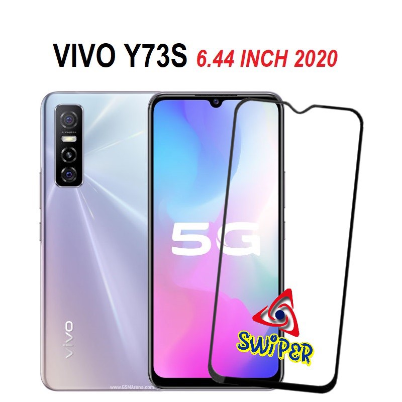 Jual Tempered Glass 5D 9D VIVO Y73S | S7E 5G Anti Gores Full Cover ...