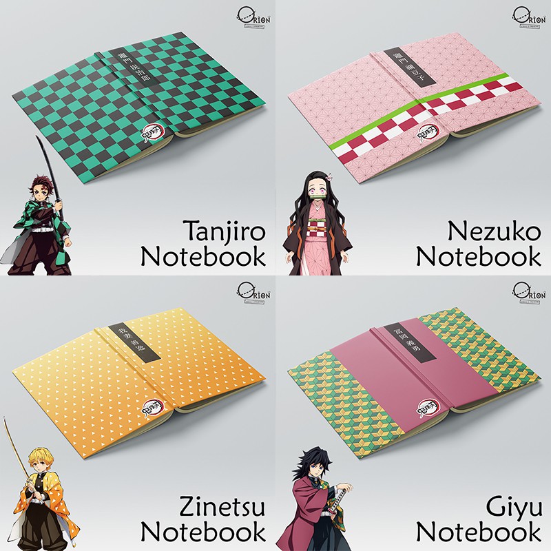 Jual Kimetsu No Yaiba Book / KNY Anime Notebook A5 / (Tanjiro / Nezuko ...