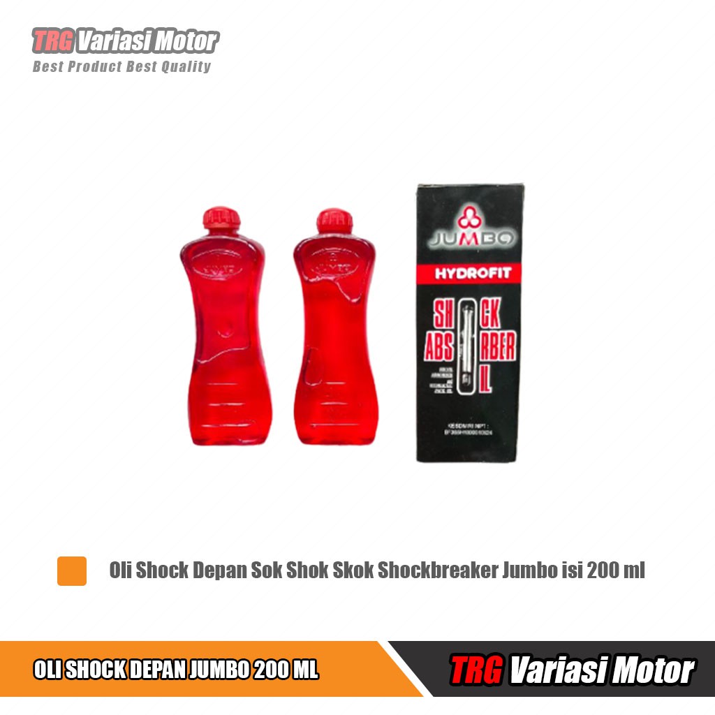 Jual Oli Shock Depan Sok Shok Skok Shockbreaker Jumbo Isi 200 Ml