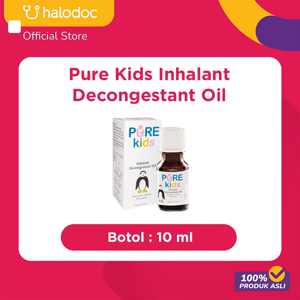 Jual Pure Kids Inhalant Decongestant Oil 10 ml | Shopee Indonesia