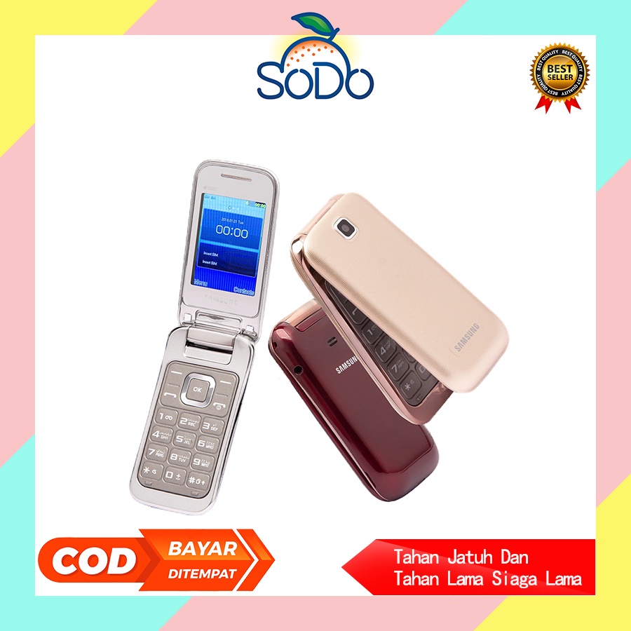 Jual SAMSUNG LIPAT GT-C3592 DUAL SIM | Shopee Indonesia