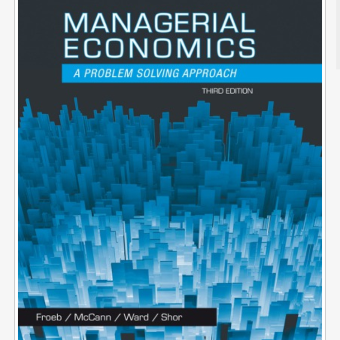 managerial economics a problem solving approach 5th edition test bank
