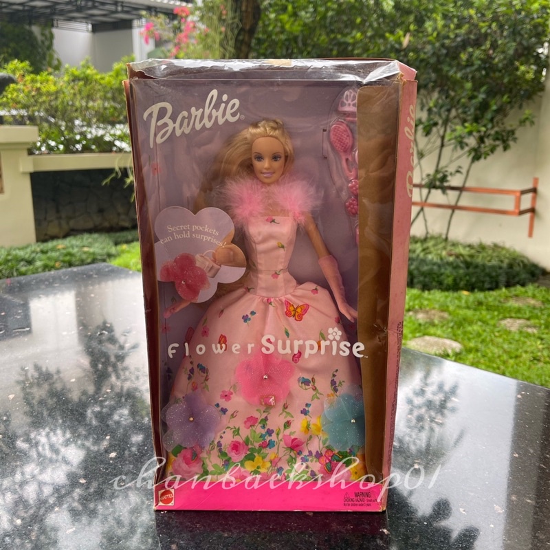 Barbie flower online surprise