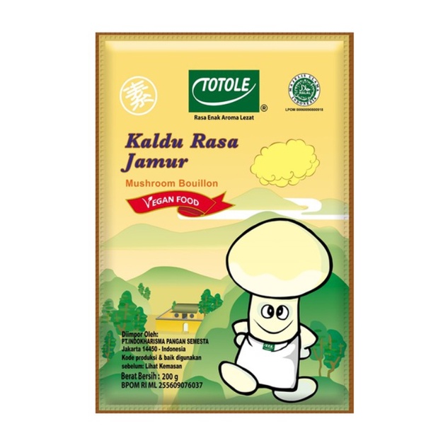 Jual Totole Kaldu Rasa Jamur 200 Gr Shopee Indonesia